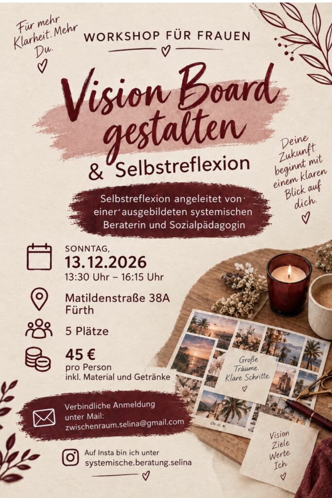 Selbstreflexion & Vision Board für Frauen